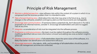 Lecture 03 Software Risk Management | PPTX