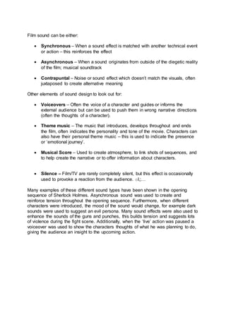 Sound Notes Sheet | PDF
