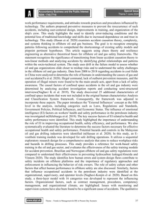 A FRAMEWORK FOR PREVENTING ACCIDENTS DUE TO HUMAN ERROR IN OIL AND GAS ...