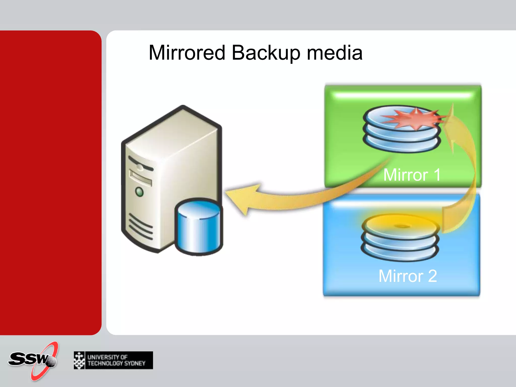 SQL Agent ProxiesNew credential system Sits on Active DirectoryFine grained control of your jobsJobs can be run by proxies instead of user loginsPreviously to run cmd shell type functionality you needed a user in the administrator group which opened up security problems