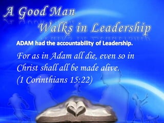 The Steps of a Good Man | PPT