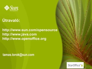 Sun presentation at Open Source Farm 2008