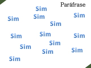 Paráfrase
 