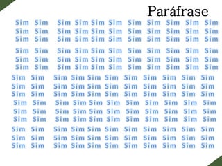 Paráfrase
 