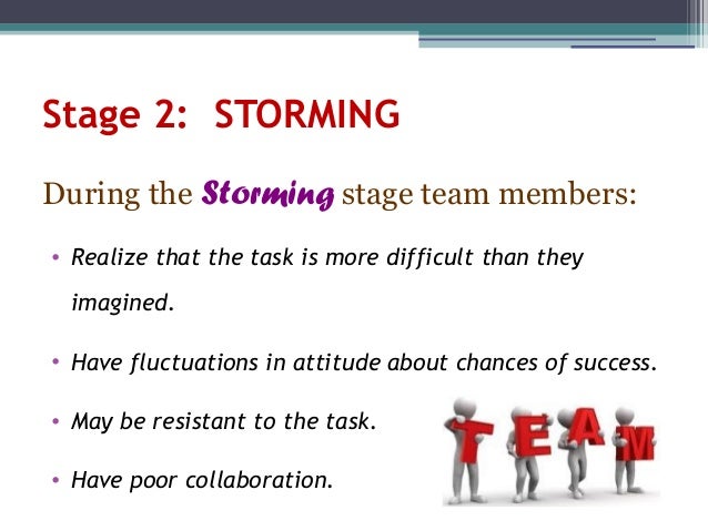 How The Storming Stage Affects Members Of