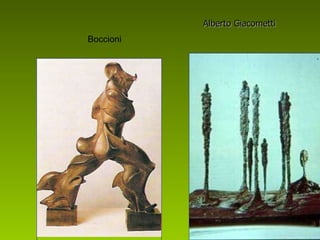 Boccioni Alberto Giacometti 
