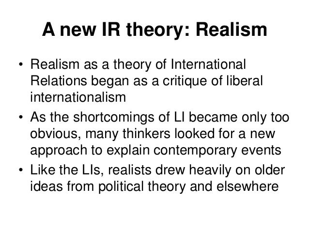 what is international relations