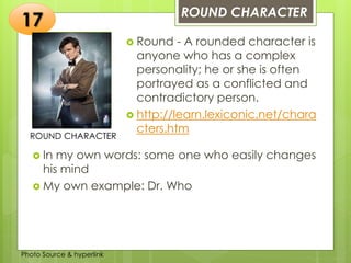 Types of characters in a Literature | PPTX