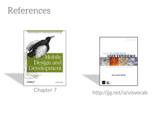 References

Chapter 7 

http://jjg.net/ia/visvocab

 