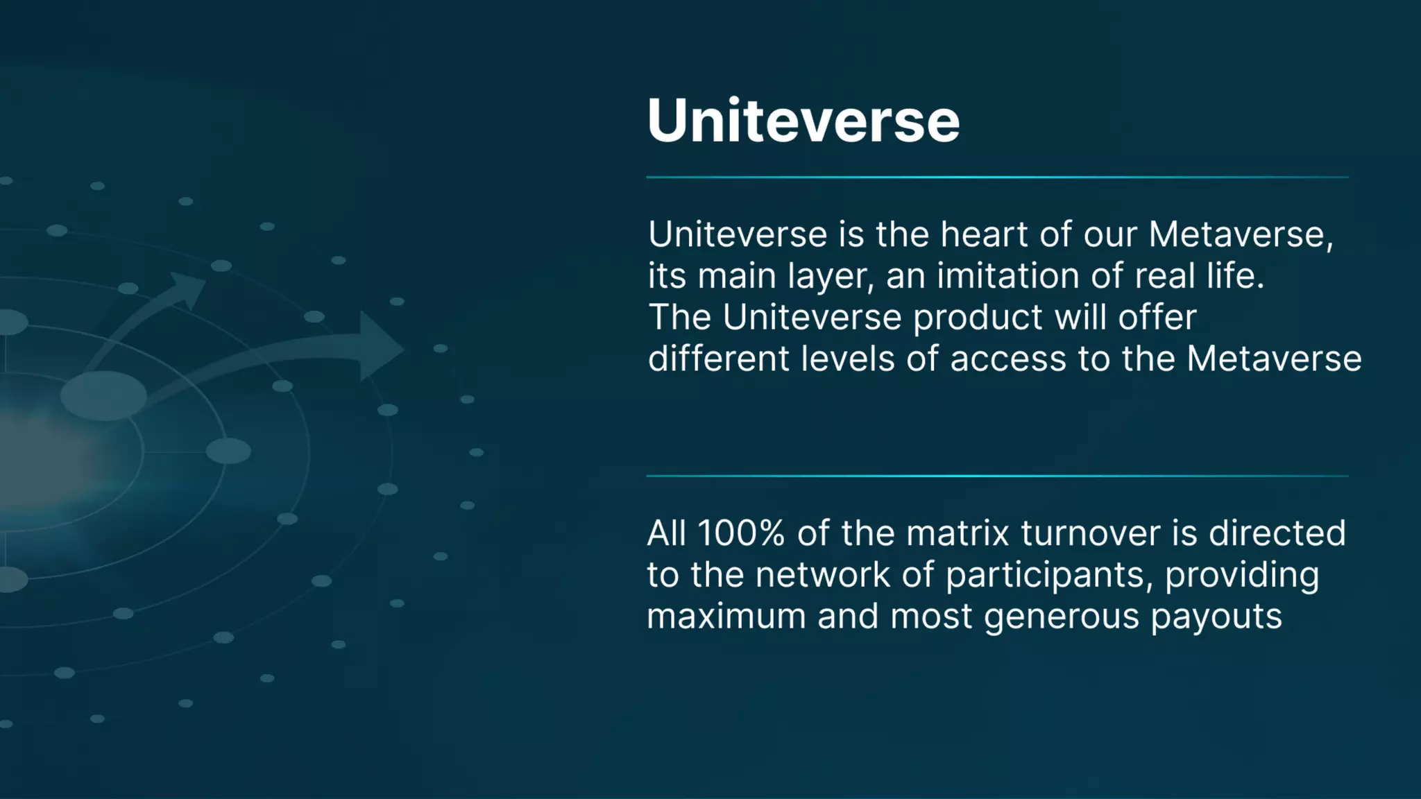 Presentation on the Uniteverse Program of Meta Force - English