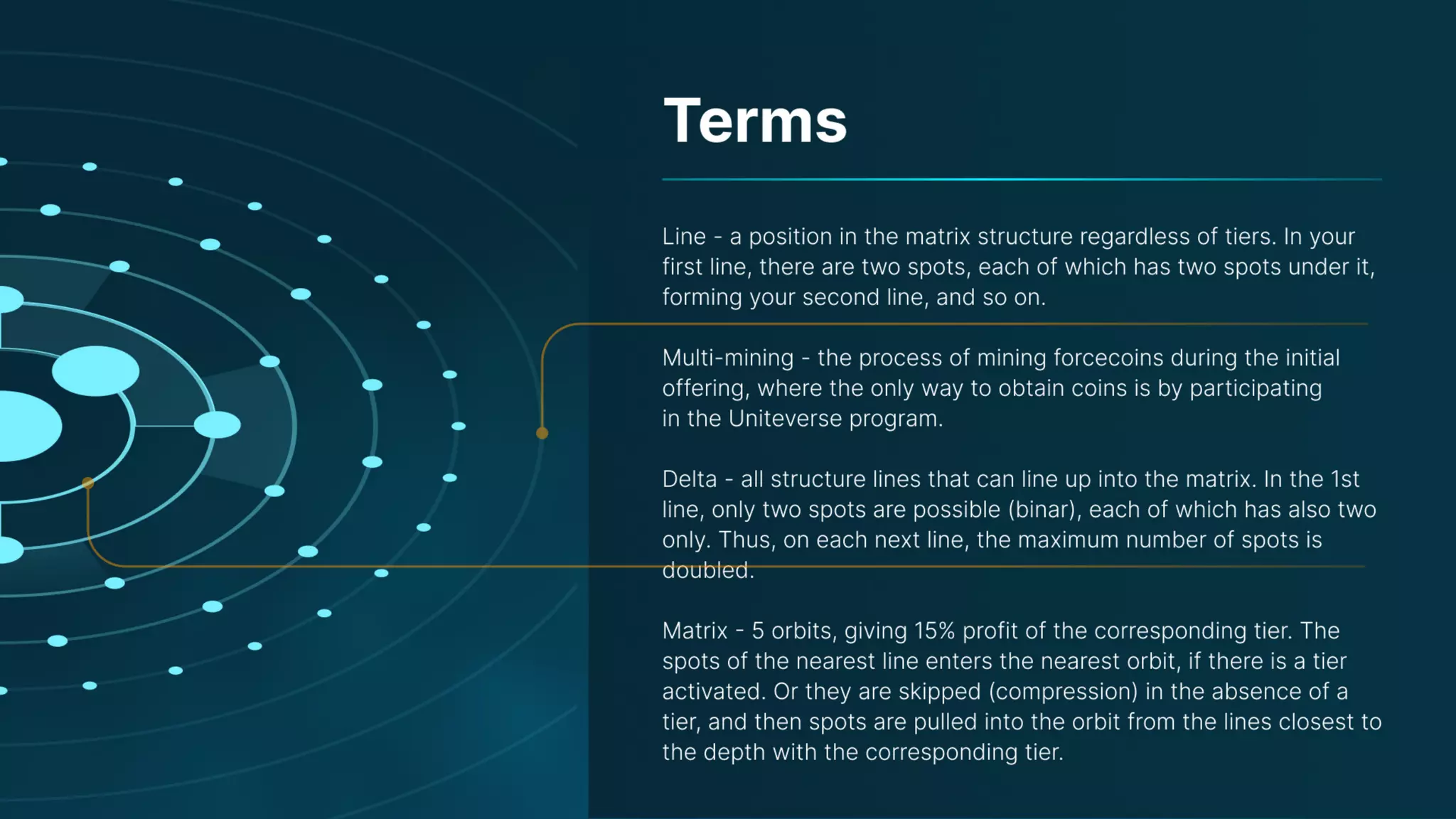 Presentation on the Uniteverse Program of Meta Force - English