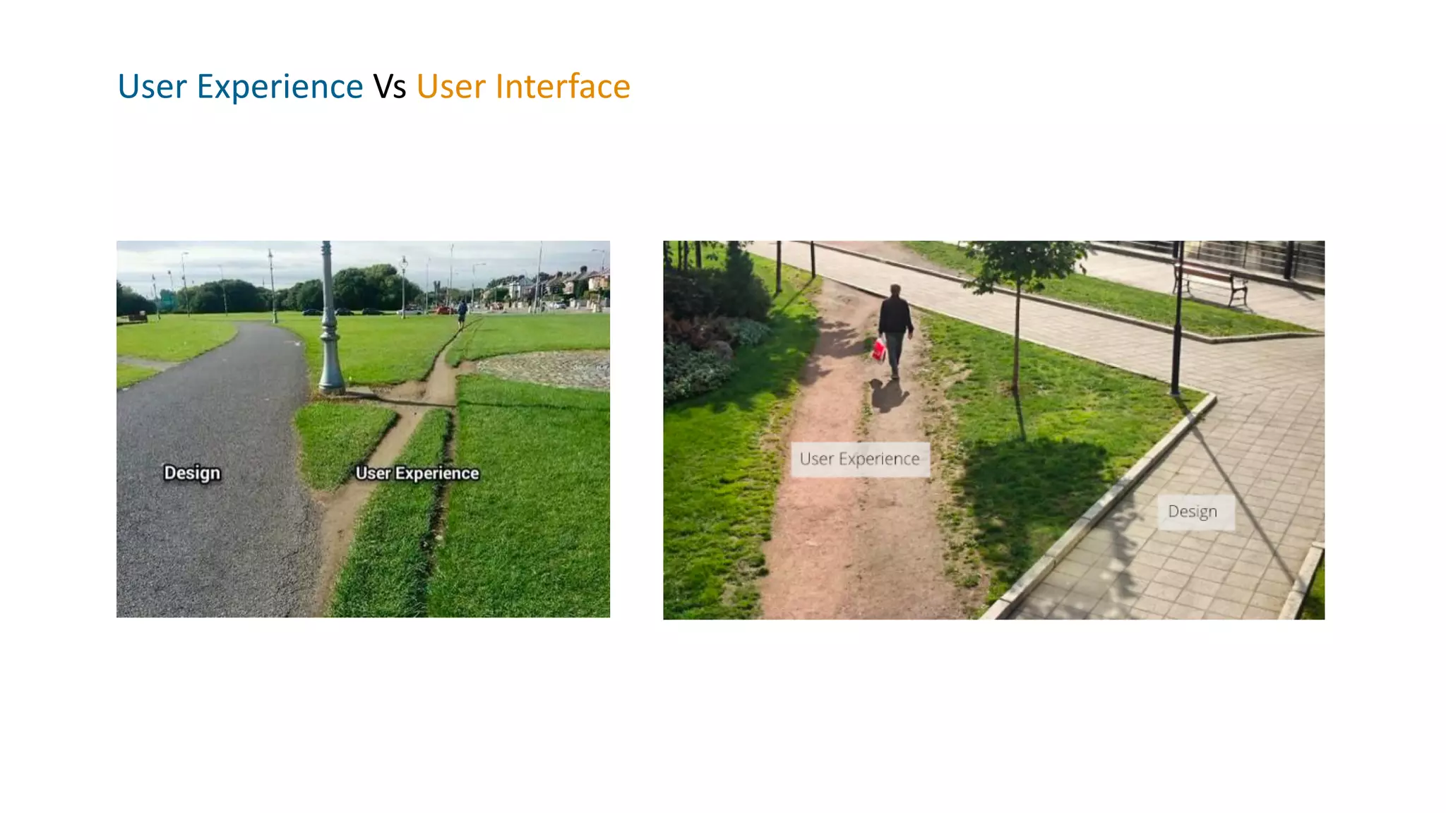 User Experience Vs User Interface
 