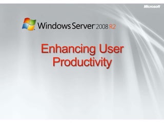 Windows 7 And Windows Server 2008 R2 Combined Value | PPTX