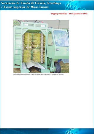 Clipping eletrônico - 04 de janeiro de 2012
 