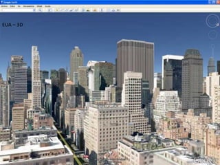 Apresentação elaborada pela Professora FERNANDA BRUM LOPES, disciplina de Geografia
EUA – 3D
 