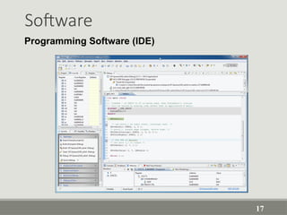 Software
17
Programming Software (IDE)
 