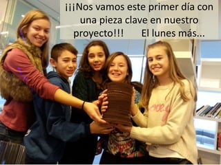 ¡¡¡Nos vamos este primer día con
una pieza clave en nuestro
proyecto!!! El lunes más...
 
