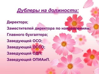  Проведение общего производственного                совещания;
