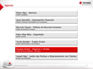 Apresentação Reunião Pública Anual 2013