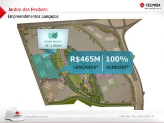 Apresentação Reunião Pública Anual 2013