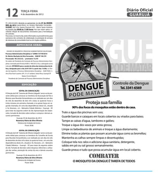12                      terça-feira
                        4 de dezembro de 2012
                                                                           Diário Oficial
                                                                            GUARUJÁ
Os selecionados deverão se apresentar no dia 07 de DEZEM-
BRO de 2012 (sexta-feira), no Ginásio Marivaldo Fernandes -
GUAIBÊ, sito à Av. Santos Dumont 420 – Bairro Santo Antônio,
no horário das 09:00 às 11:00 horas. Aos que sejam aptos, re-
ceberão relação de documentos necessários para a formalização
do contrato.
Para esses, no mesmo dia, serão informados os procedimentos para
assinatura dos contratos de colaboração na prestação de serviços
de interesse da comunidade local ou em órgãos públicos.

                 advocacia geral

 DIVISÃO DE INQUÉRITO E PROCESSO ADMINISTRATIVO DISCIPLINAR.
Processo Administrativo Disciplinar nº 20985/137739/2010
Dr. Marlon Machado da Silva Fernandes - OAB/SP 184.791
Processada: M.C.D.S.A.G. – prontuário 13.270
De ordem da Presidente da Comissão de Processo Administrativo Disci-
plinar, nomeada pela Portaria AGM n.º 400/2012, fica, o advogado acima
indicado, INTIMADO para a sessão de oitiva das testemunhas da de-
fesa, designada para o dia 23/01/2013 a partir das 13:30h, na Divi-
são de Inquérito e Processo Administrativo Disciplinar – AGM PGM 2.1,
sita à Rua Azuil Loureiro, 691, 3º e 5º andares, Santa Rosa, Guarujá-SP.
                         Naiara Cicconi Bianchi
    Presidente de Comissão de Processo Administrativo Disciplinar



                         educação

                   EDITAL DE CONVOCAÇÃO
A Direção da E.M. “Catarina de Oliveira Salgado”, serve-se do pre-
sente edital para convocar os membros da Associação de Pais e
Mestres para Reunião Extraordinária a ser realizada aos seis dias
do mês de dezembro de dois mil e doze, às quatorze horas e
trinta minutos em primeira chamada, e às quinze horas em se-
gunda chamada, em uma das dependências desta U.E., situada
à Av. Veraneio , s/n – Balneário Cidade Atlântica – Guarujá – SP,
para tratar da seguinte ordem do dia: Apresentação dos balan-
cetes, tomada de decisões sobre verbas e compras e demais as-
suntos pertinentes.
                Guarujá, 03 de dezembro de 2012
               Rosemary Vieira da Silva Oliveira
                 Diretora da Unidade de Ensino
                           Pront: 9546

                   EDITAL DE CONVOCAÇÃO
A Direção da E.M. “Catarina de Oliveira Salgado”, serve-se do pre-
sente edital para convocar os membros do Conselho de Escola
para Reunião Extraordinária a ser realizada aos seis dias do mês
de dezembro de dois mil e doze, às quatorze horas , em uma das
dependências desta U.E., situada à Av. Veraneio , s/n – Balneário
Cidade Atlântica – Guarujá – SP, para tratar da seguinte ordem
do dia: Tomada de decisões sobre despesas referentes a utiliza-
ção das verbas, prestação de contas do ano e demais assuntos
pertinentes.
               Guarujá, 03 de dezembro de 2012
              Rosemary Vieira da Silva Oliveira
                 Diretora da Unidade de Ensino
                           Pront: 9546
 
