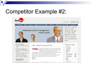 Competitor Example #2: 