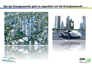 19
Bei der Energiewende geht es eigentlich um die Energiezukunft……
 