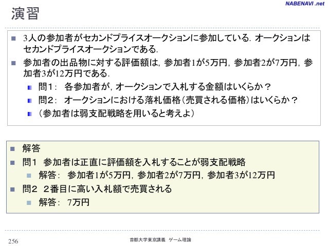 ゲーム理論スライド04章 ゲーム理論スライド04章