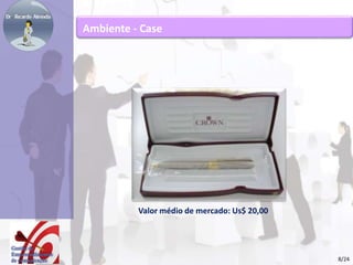 Ambiente - Case 
Valor médio de mercado: Us$ 20,00 
8/24 
 