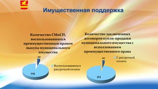 Имущественная поддержка
 