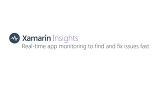 Real-time app monitoring to find and fix issues fast
 
