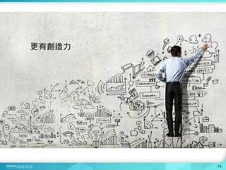 10
更有創造力
 