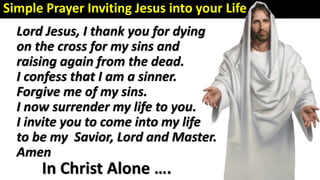 InChristAlone “In Christ alone my hope is found;
He is my light, my strength, my song;
This cornerstone, this solid ground,
Firm through the fiercest drought and storm.
What heights of love, what depths of peace,
When fears are stilled, when strivings cease!
My comforter, my all in all—
Here in the love of Christ I stand.
 