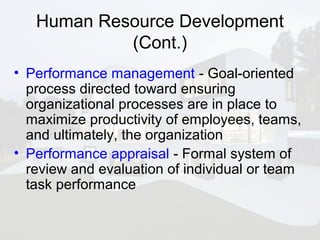 04.development & operation of human resources | PPT