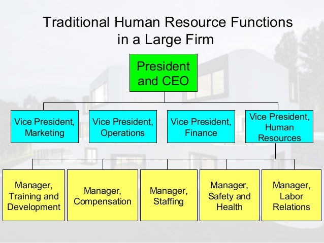 The Traditional HR Function of Employee Relations
