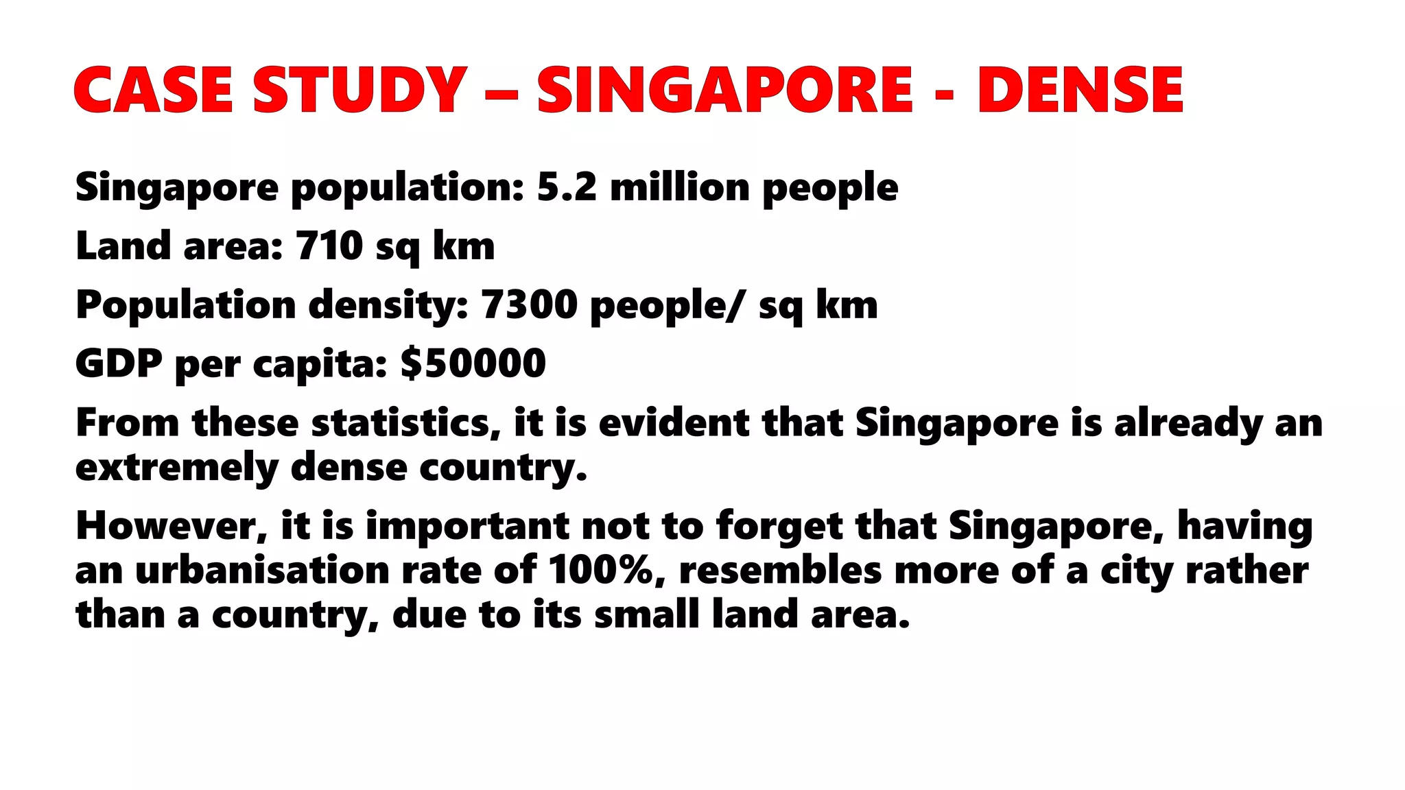 GEOGRAPHY IGCSE: POPULATION DENSITY AND DISTRIBUTION | PPTX