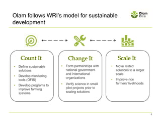 Olam international: Why Sustainable Rice? | PPT | Free Download