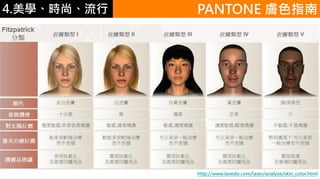 4.ѧʱС
http://www.lavedo.com/laser/analyze/skin_color.html
PANTONE ɫָ
 