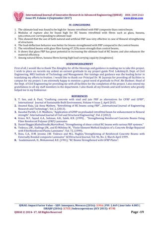 EXPERIMENTAL STUDY OF RETROFITTED RC BEAMS USING FRP | PDF