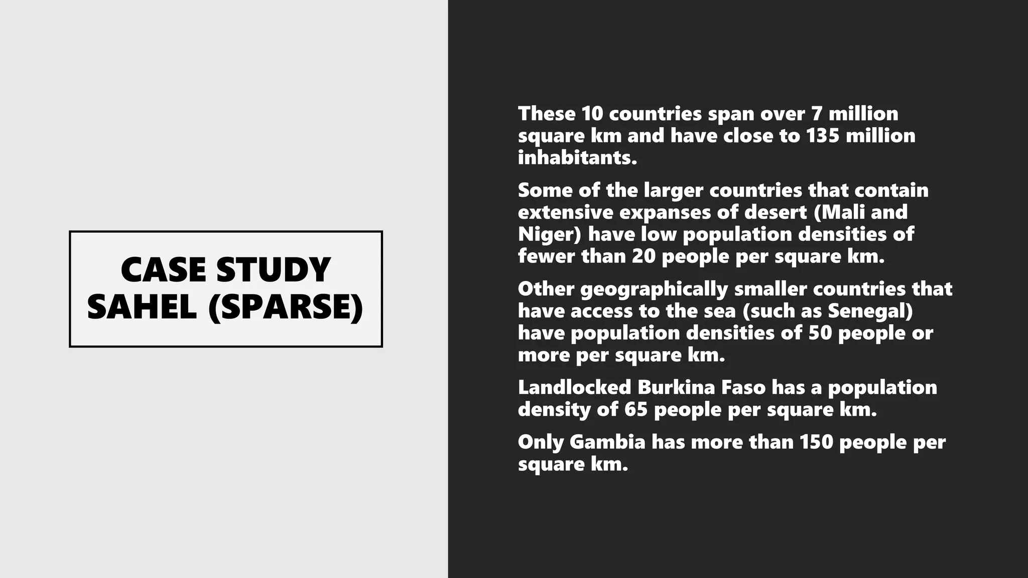 GEOGRAPHY IGCSE: POPULATION DENSITY AND DISTRIBUTION | PPTX