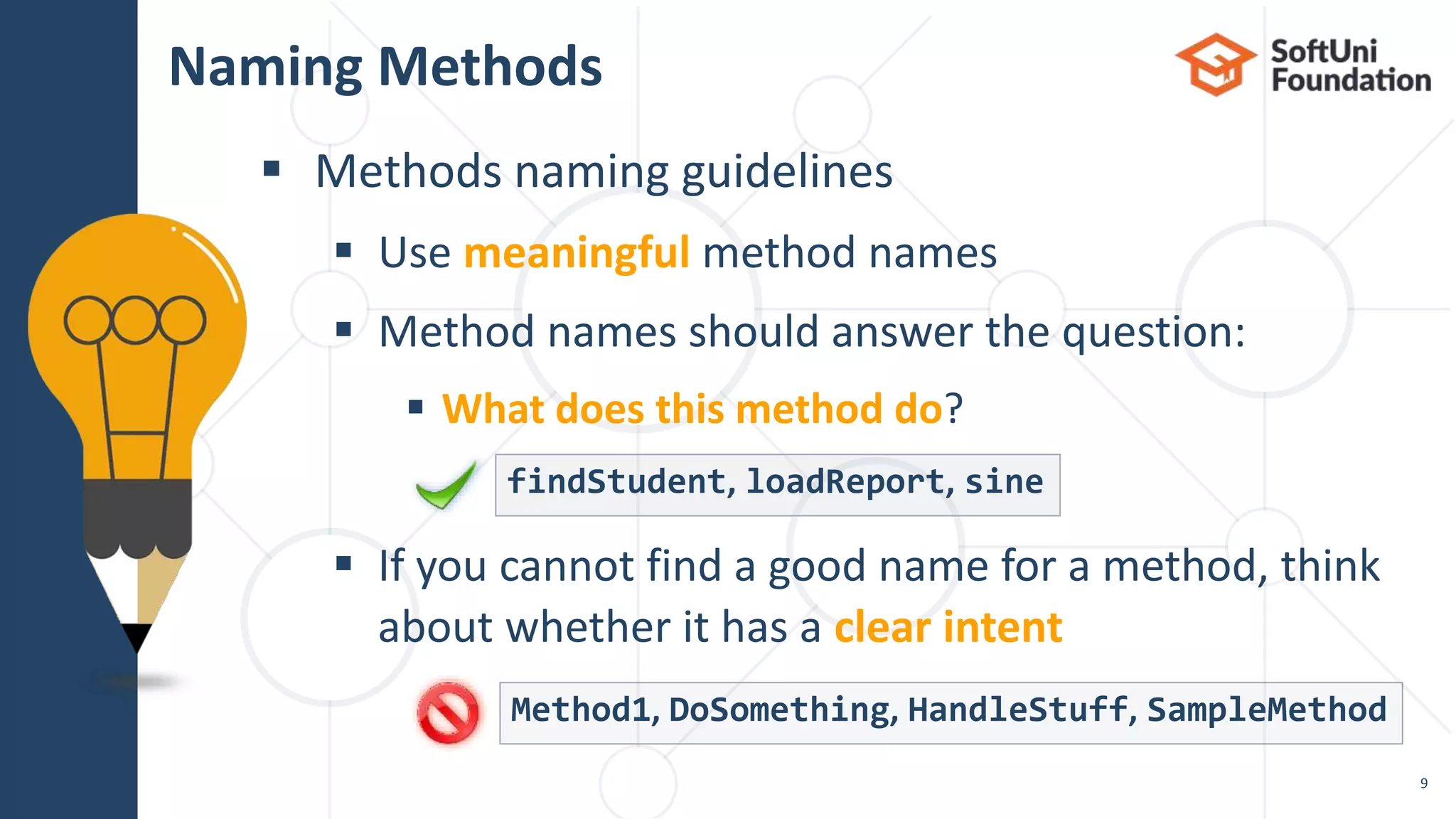 09. Java Methods | PPTX