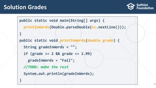 09. Java Methods | PPTX