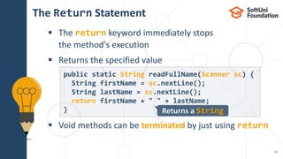 09. Java Methods | PPTX