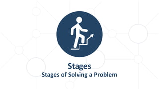 Stages
Stages of Solving a Problem
 
