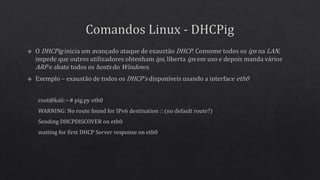 Distribuições Linux - Kali