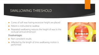 04. denture polished surface, jaw relation record and articulators | PPTX