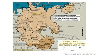 CAMBRIDGE IGCSE – DEPTH STUDY: GERMANY – MR. D
 
