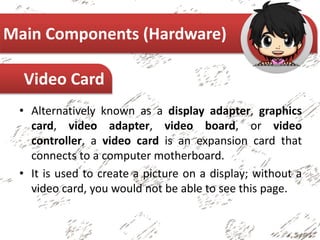 Parts of computer (Hardware) | PPTX