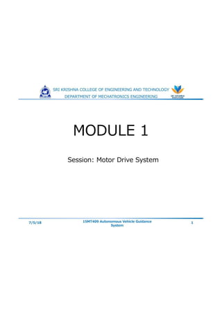 E - Cars : motor drive system