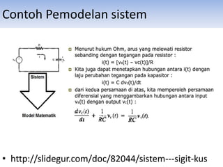 Contoh Pemodelan sistem
• http://slidegur.com/doc/82044/sistem---sigit-kus
 